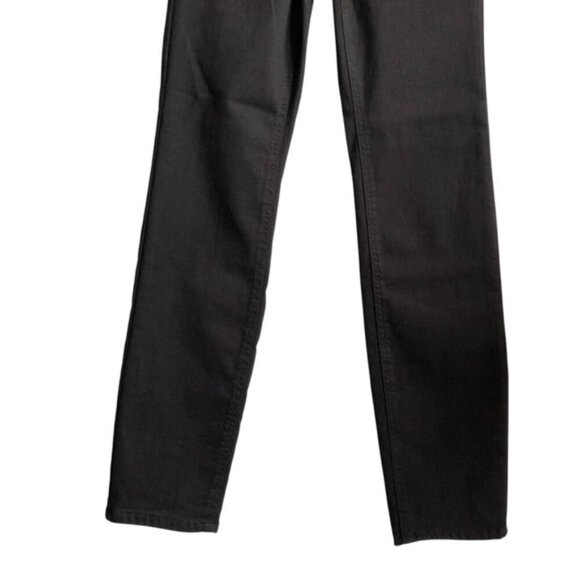 Silver Jeans Infinite Fit High Rise Straight Leg Jeans Sz Small Black Denim NWT - Picture 4 of 13